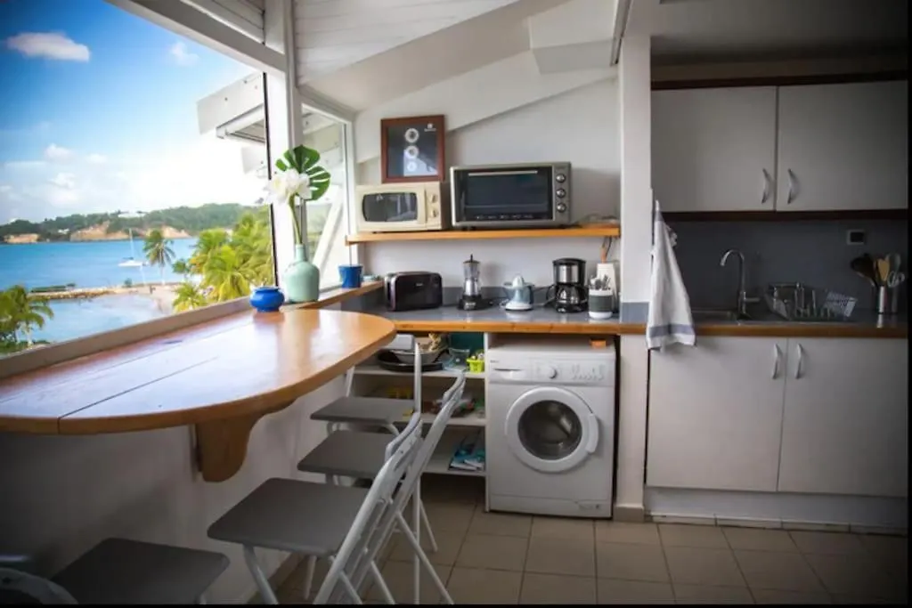 Grand Bleu-Superbe T2 Vue Mer & Acces Plage Le Gosier  0*, Le Gosier (Grande-Terre) Guadeloupe